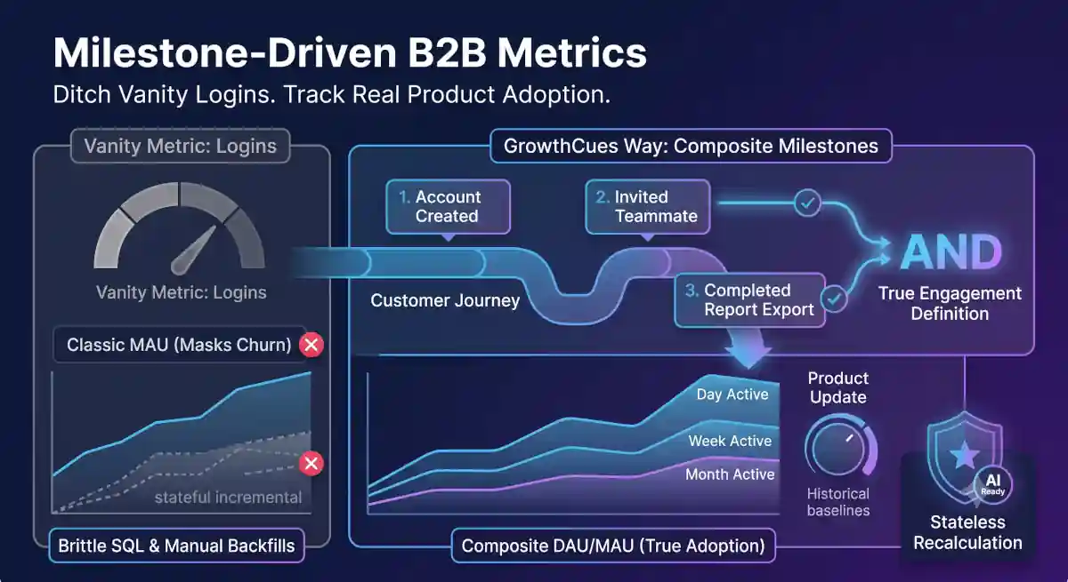 Milestone-Driven B2B Metrics
